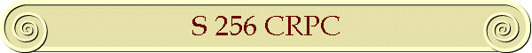 S 256 CRPC
